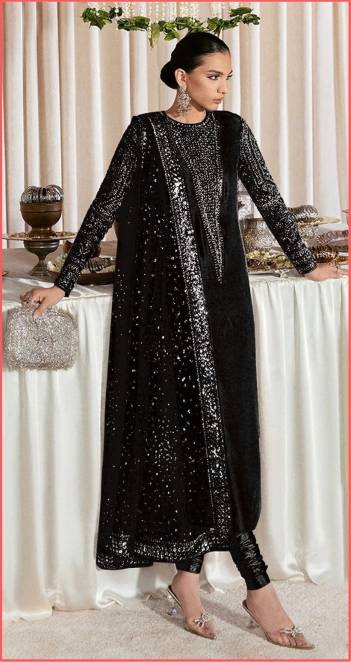 DINSAA SUIT 184 COLOURS 184A TO 184D PAKISTANI SUIT WHOLESALER